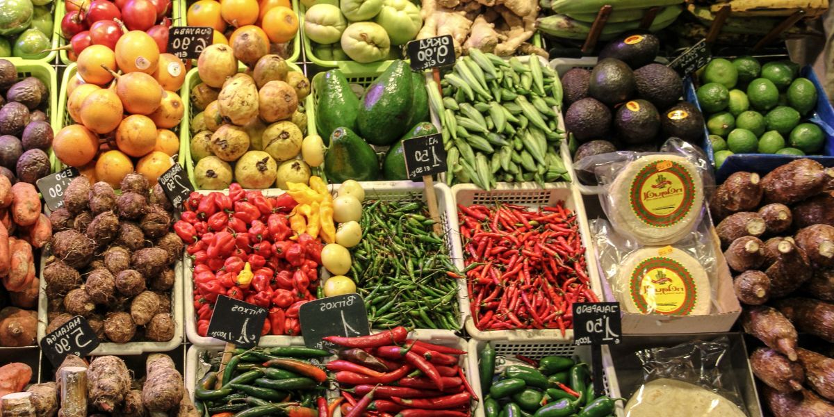 légumes et les fruits